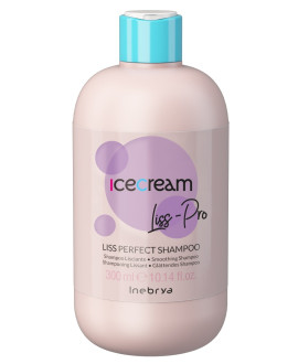 Шампунь, що розгладжує жорстке та пухнасте волосся Inebrya Ice Cream Liss Perfect Shampoo