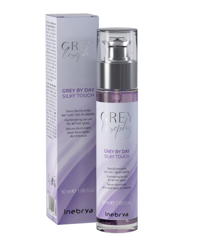 Сыворотка-блеск для всех типов волос Inebrya Grey By Day Silky Touch, 50 мл
