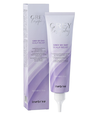 Скраб для очищения кожи головы Inebrya Grey By Day Scalp Relief