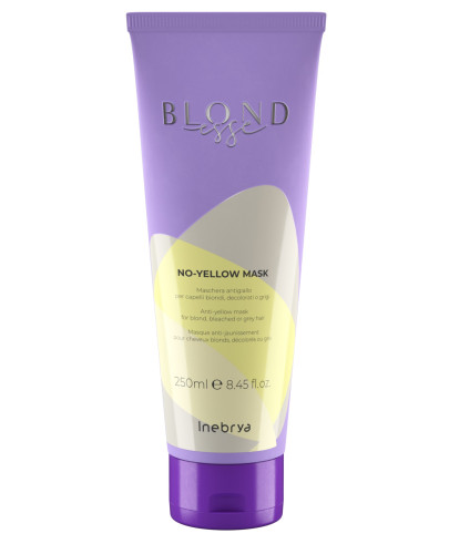 Маска для обесцвеченных или седых волос Inebrya Blondesse No-Yellow Mask