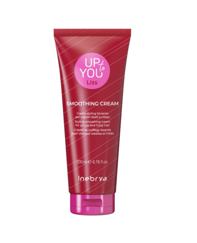 Крем для разглаживания вьющихся волос Inebrya Up To You Smoothing Cream, 200 мл