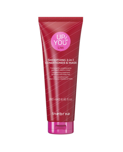Маска-кондиціонер 2 в 1 для розгладження волосся Inebrya Up To You Smoothing 2-in-1 Mask & Cond