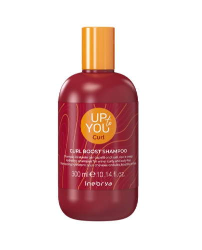 Шампунь для кучерявого волосся і кудрявого методу Inebrya Up To You Сurl Boost Shampoo