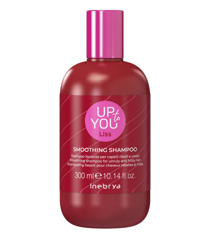 Шампунь для розгладження в’юнкого волосся Inebrya Up To You Smoothing Shampoo