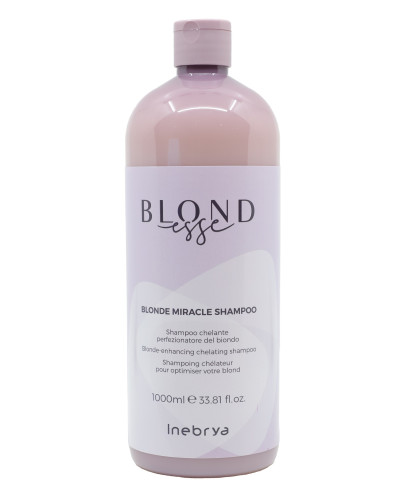 Хелатуючий шампунь для блонду Inebrya Blonde Miracle Shampoo