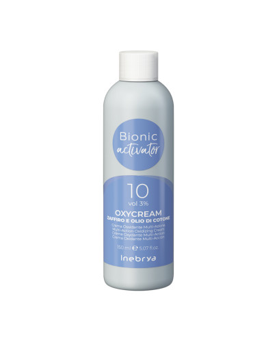Крем-окислювач сапфір-кoлаген Inebrya Bionic 10 Vol Oxycream Zaffiro-Collagene, 3%
