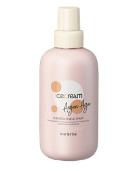 Ароматизований захисний спрей для волосся Inebrya  Ice Cream Argan Age Scented Shield Spray, 100 мл