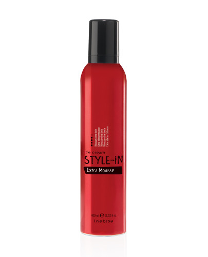 Мусс для волос экстрасильной фиксации Inebrya Extra Strong Mousse, 400 мл