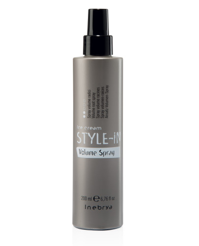 Спрей для додання об'єму тонкому та пошкодженому волоссю Inebrya Volume Root Spray, 200 мл