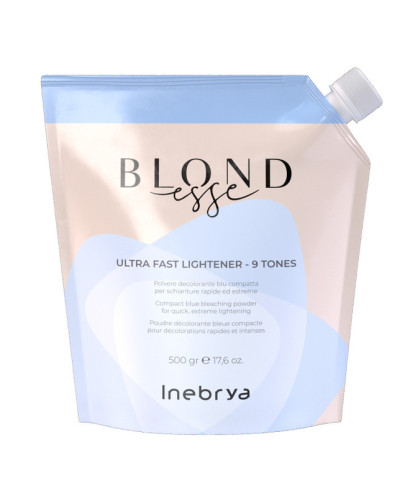 Cиня пудра для швидкого освiтлення Inebrya Blondesse Ultra Fast Lightener - 9 Tones, 500 гр