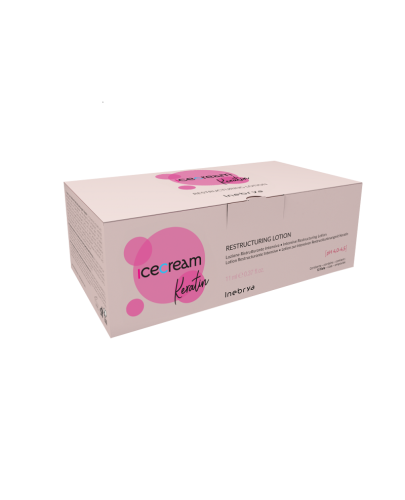 Лосьйон для волосся з кератином Inebrya Keratin Restructuring Lotion, 12 амп*11 мл