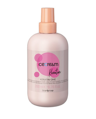 Багатофункціональний спрей з кератином 15 в 1 Inebrya Keratin One Multi-action, 200 мл