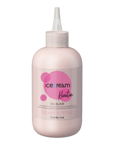 Еліксир для волосся з кератином Inebrya Keratin Oil Elixir, 200 мл