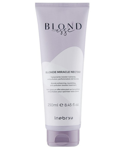 Інтенсивна поживна маска для блонду Inebrya Blonde Miracle Nectar
