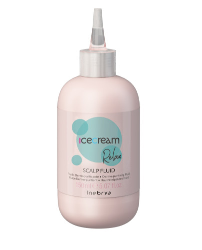 Скраб-флюїд для очищення шкіри голови Inebrya Scalp Fluid tri-action dermo-purifiyng,150 мл